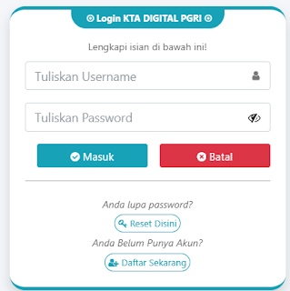 Register PGRI Bojo Negoro - Persatuan Guru Republik Indonesia Cabang Kabupaten Bojo Negoro